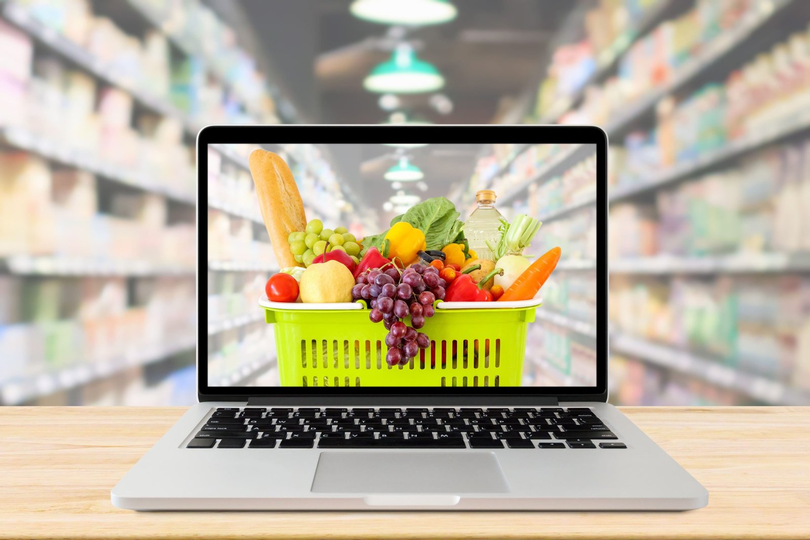vecteezy-supermarket-aisle-blurred-background-with-laptop-computer-12474243