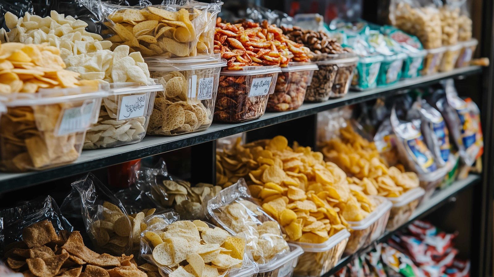 vecteezy-variety-of-snacks-displayed-on-shelves-in-a-local-market-50683123